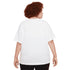 NIKE DM5123 100 WHITE T-SHIRT WOMENS Plus Size 1X